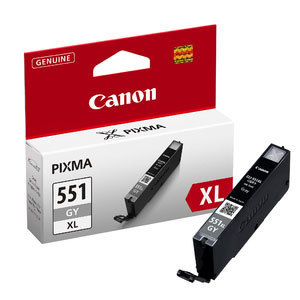Original Canon CLI-551GYXL Grey High Capacity Ink Cartridge (6447B001)